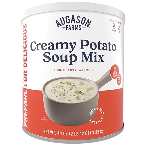 Augason Farms Creamy Potato Soup Mix #10 Can 45 Oz