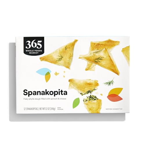 365 by Whole Foods Market, Spanakopita, Spinach & Cheese, 12 Count (Frozen)