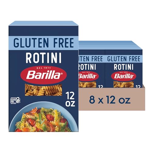 Barilla Gluten Free Rotini, 12 oz (Pack of 8)