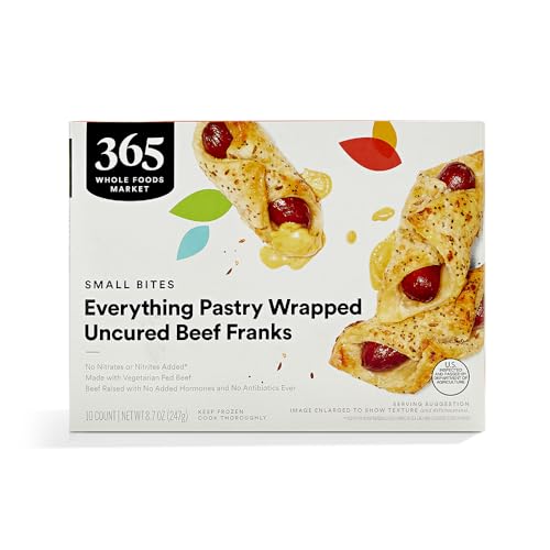 365 By Whole Foods Market, Everything Pastry Mini Hot Dog Bites, 8.7 Ounce
