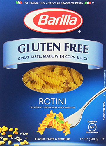 Barilla Gluten Free Rotini, 12 oz (Pack of 8)