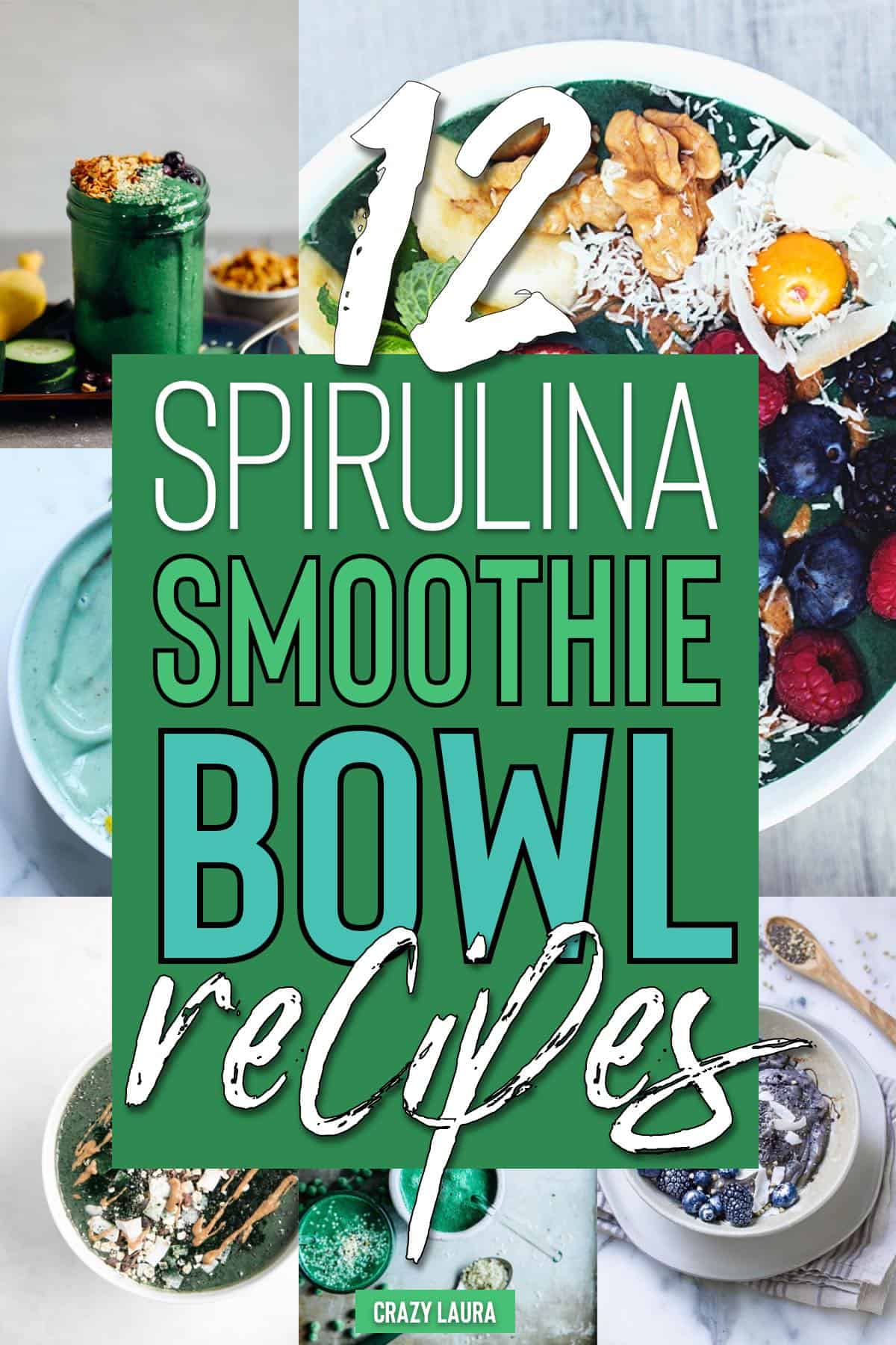 easy smoothie bowl recipes with spirulina