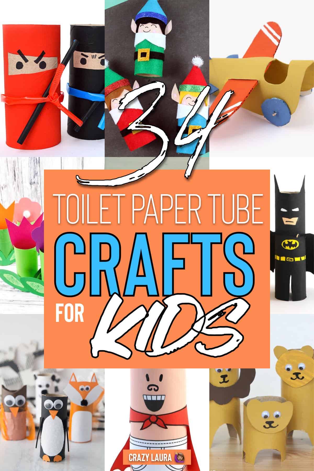 34-easy-toilet-paper-tube-craft-ideas-for-kids-crazy-laura