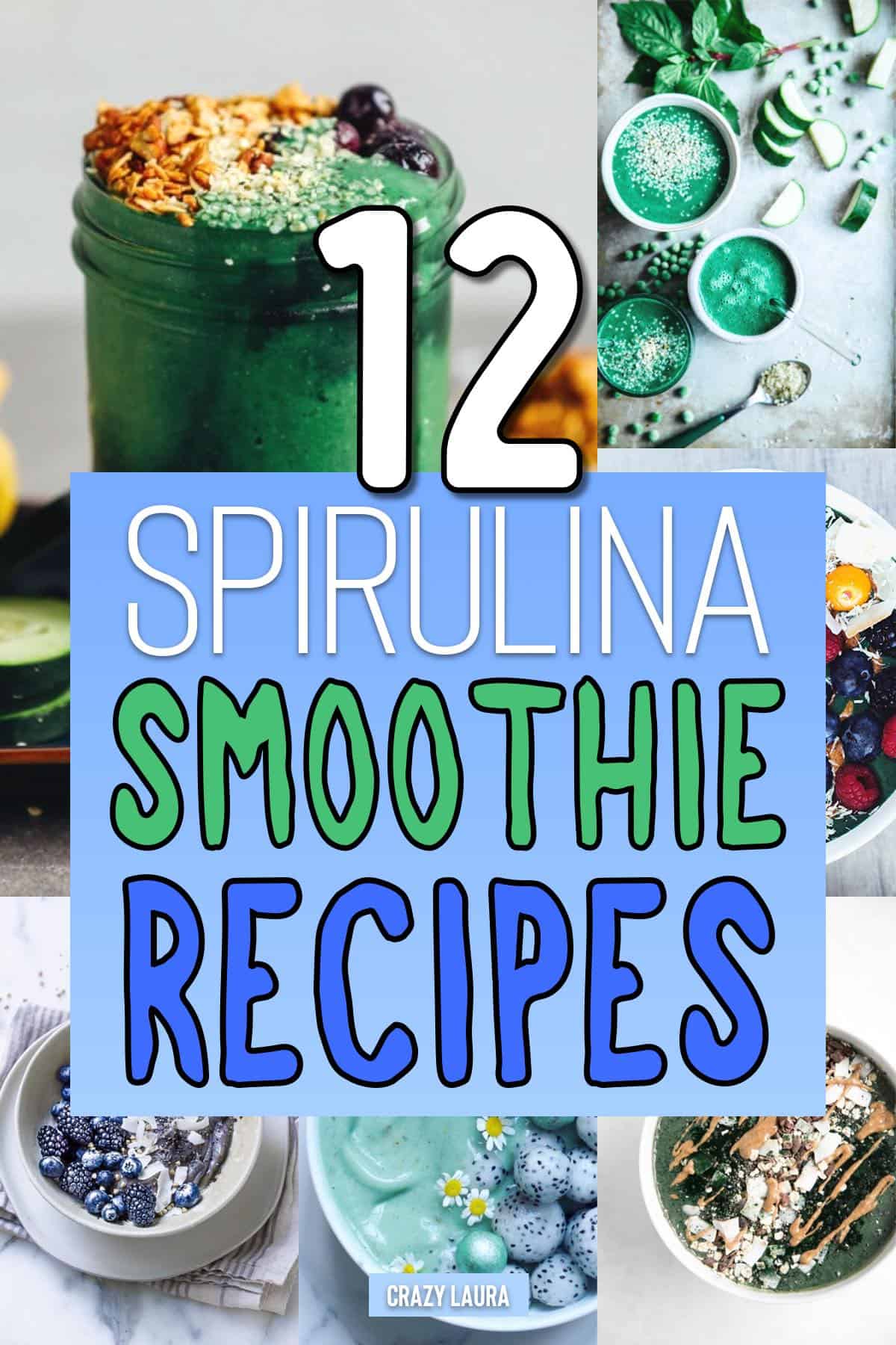 easy spirulina smoothie
