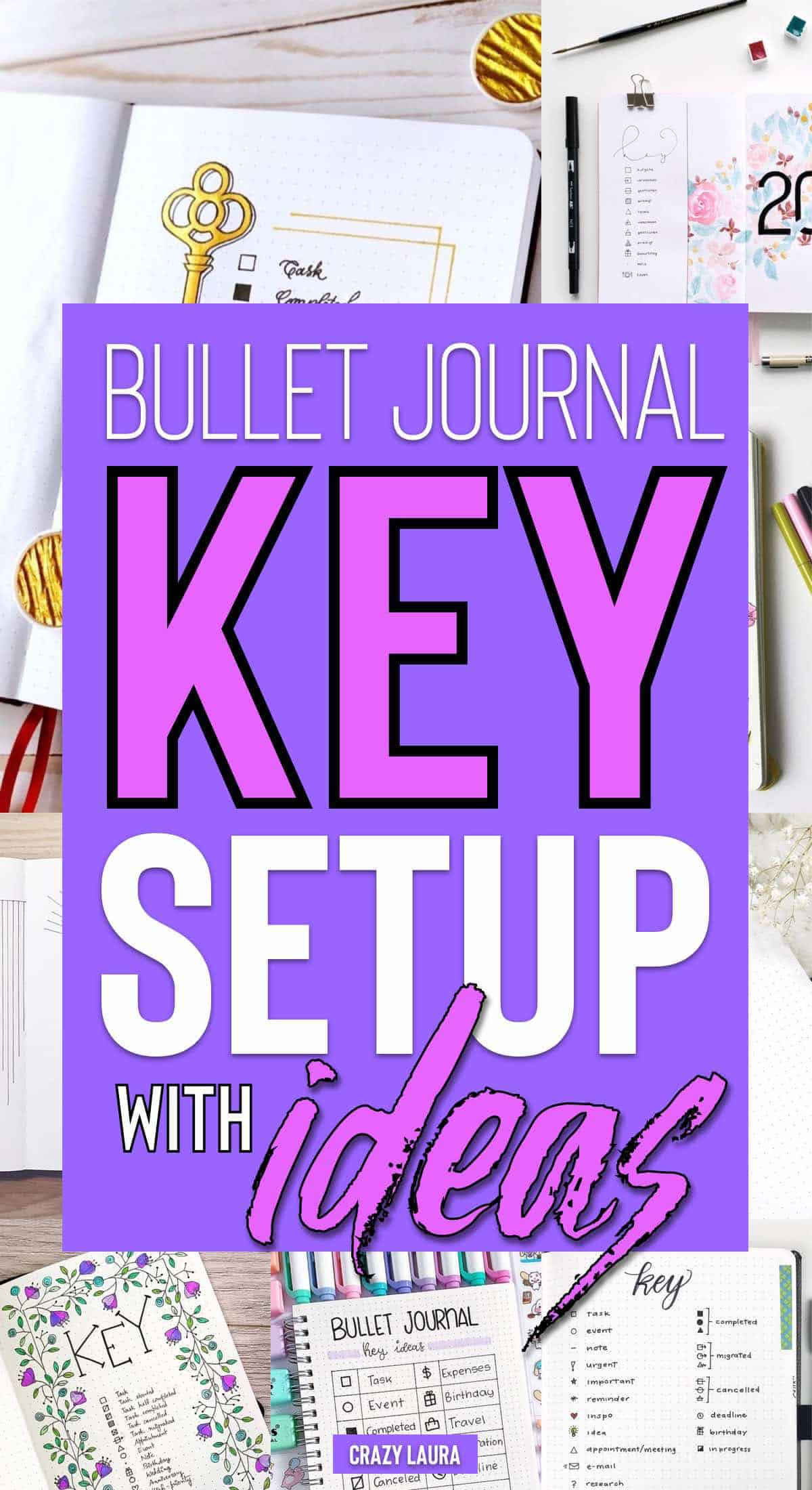 easy way to setup bujo key
