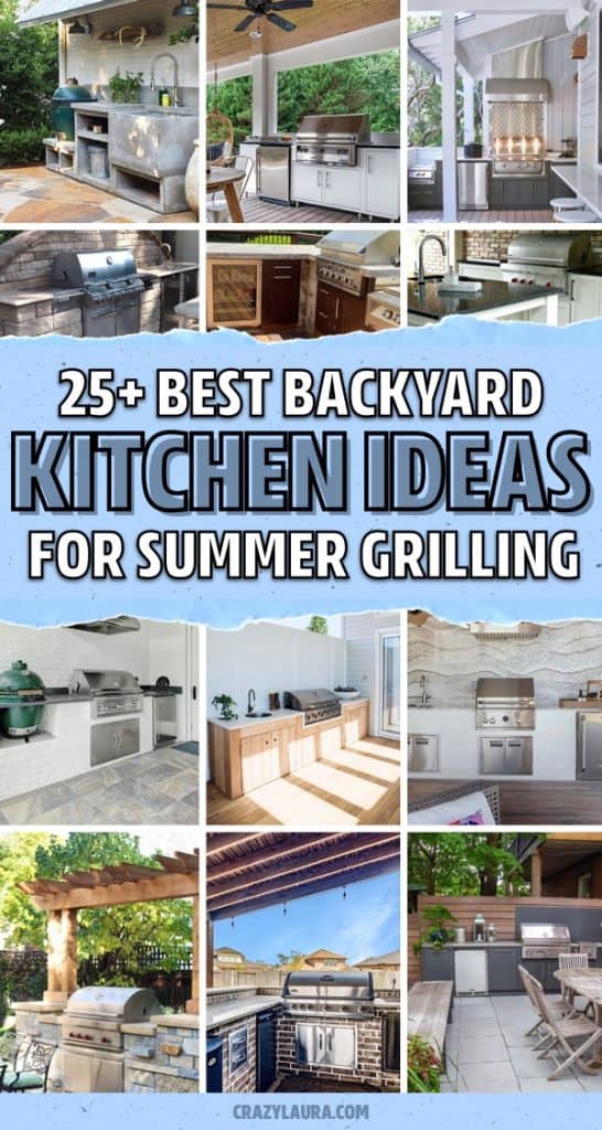 25+ Best Outdoor Kitchen Ideas For Your Backyard In