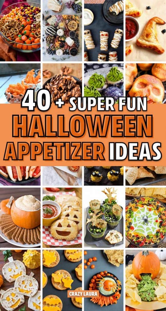 40+ Best Halloween Appetizer & Snack Ideas For 2022 - Crazy Laura