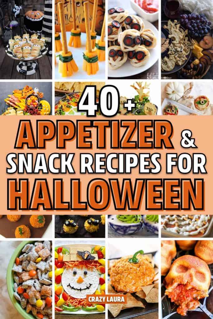 40+ Best Halloween Appetizer & Snack Ideas For 2022 - Crazy Laura