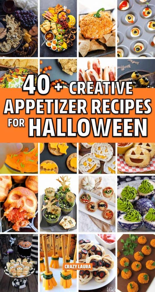 40+ Best Halloween Appetizer & Snack Ideas For 2024 - Crazy Laura