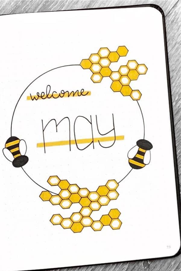 may cover spread with bees