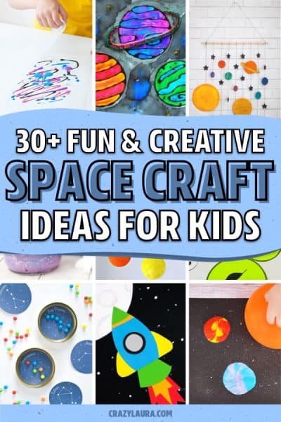 30+ Super Fun Space Crafts For Kids In