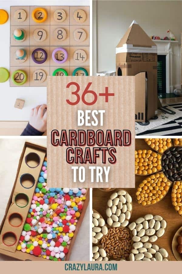 36+ Best Cardboard Crafts & Activities For Kids in 2024