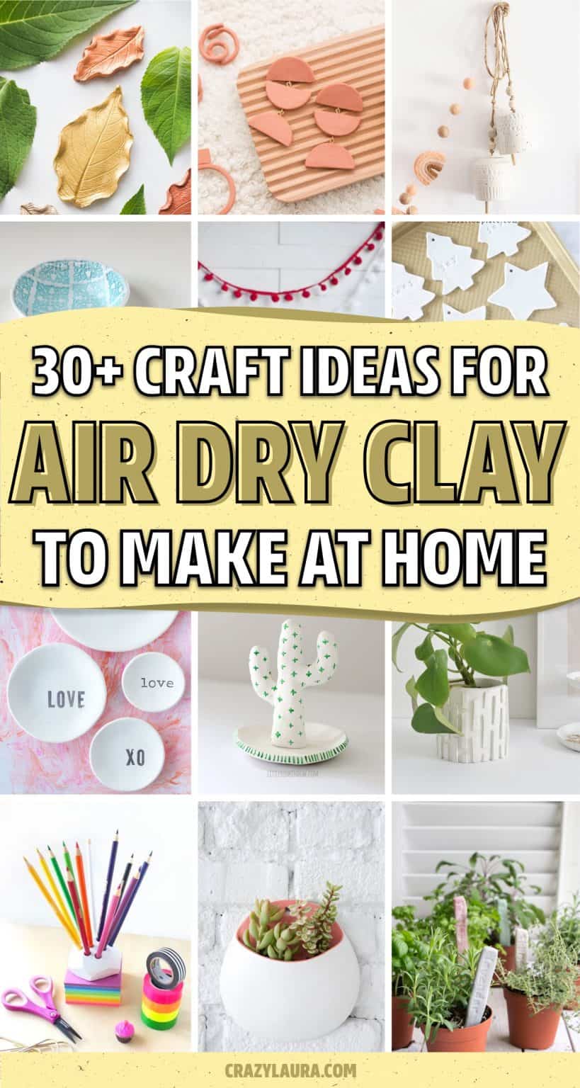 30+ Best Air Dry Clay Ideas & Craft Projects For 2024