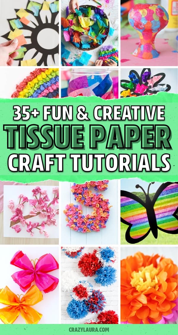 35+ Best Tissue Paper Crafts For Kids In