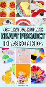 40+ Best Paper Plate Crafts For Kids In 2024 - Crazy Laura