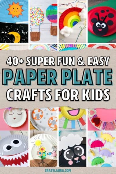 40+ Best Paper Plate Crafts For Kids In 2024 - Crazy Laura