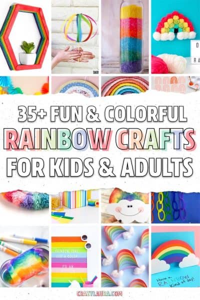 35+ Best Rainbow Crafts & Tutorials For Kids In