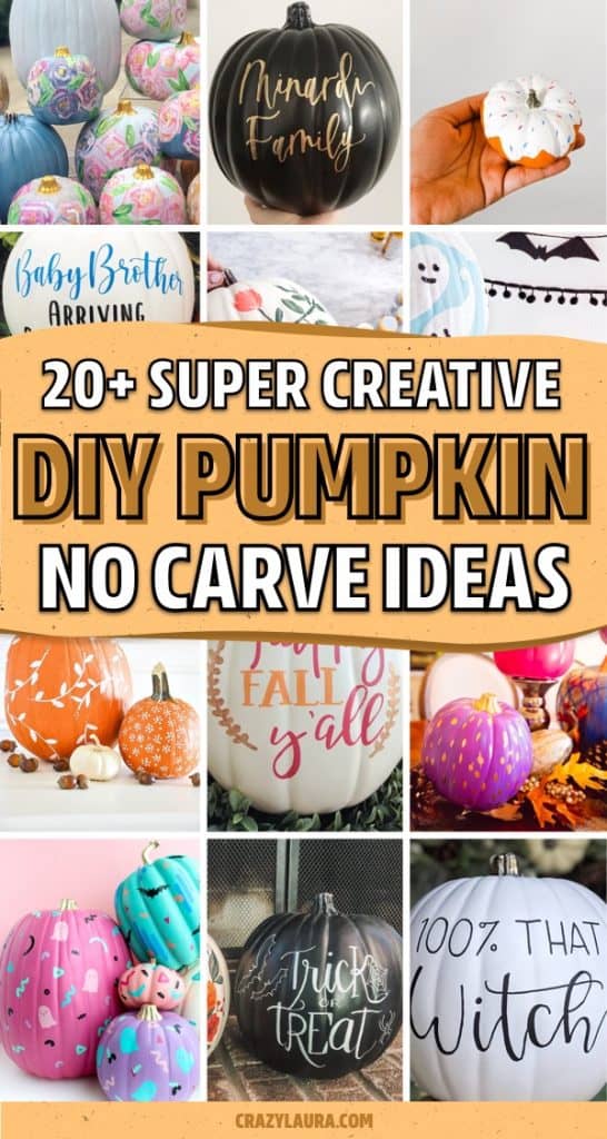 20+ Best No Carve Pumpkin Painting Ideas For