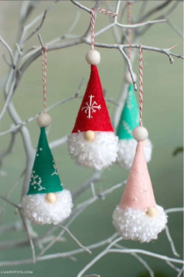 how to make your own gnome ornaments