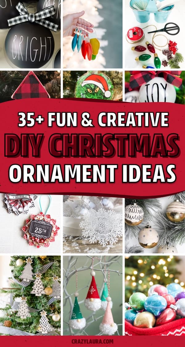 best ideas for christmas tree diy ornaments