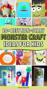 20+ Silly Monster Crafts For Kids In