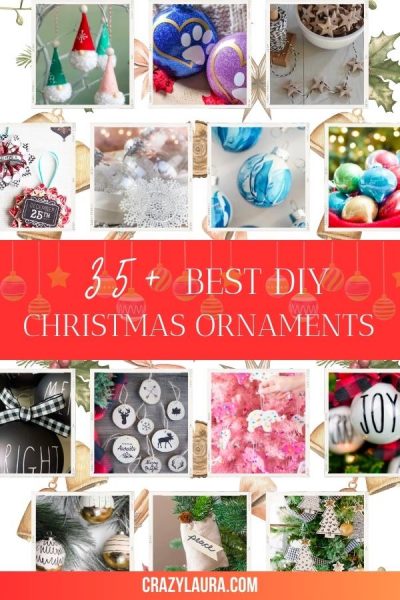 35+ Best DIY Christmas Ornaments For