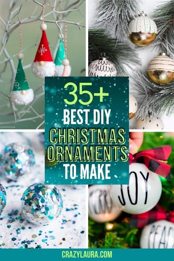 35+ Best DIY Christmas Ornaments For