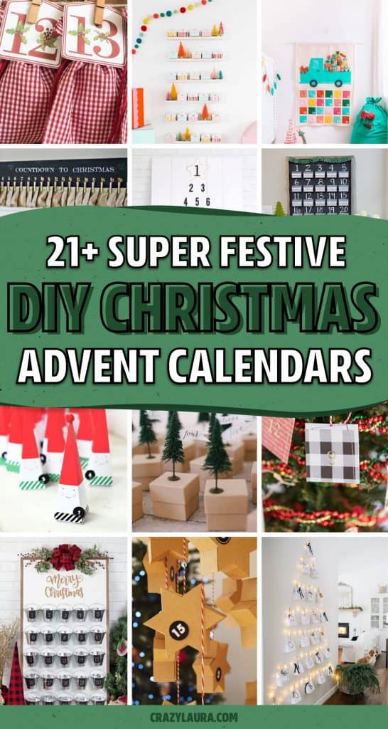 21+ Best DIY Advent Calendar Tutorials & Ideas For