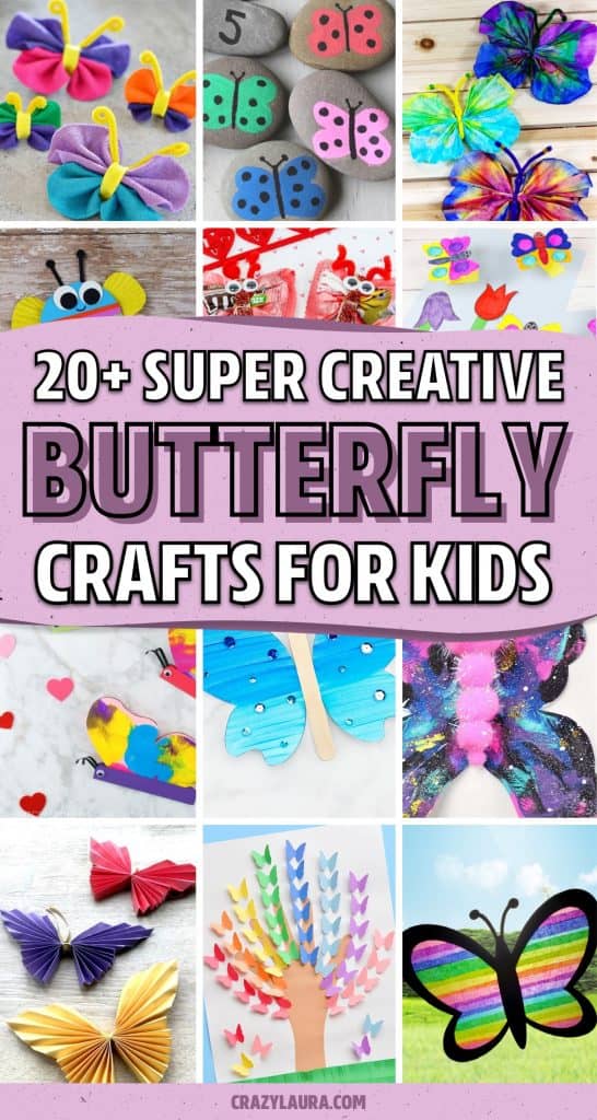 20+ Best Butterfly Crafts & Activities For Kids In