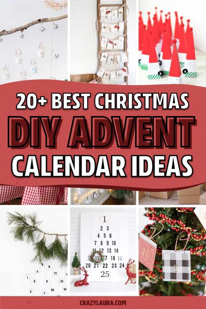 21+ Best DIY Advent Calendar Tutorials & Ideas For