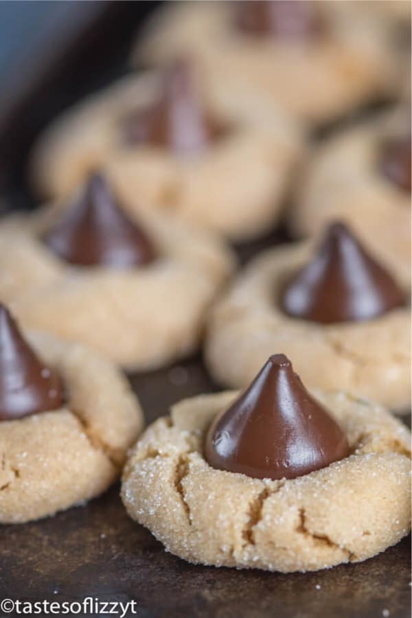 holiday cookies with peanut butter