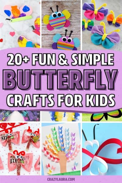 20+ Best Butterfly Crafts & Activities For Kids In