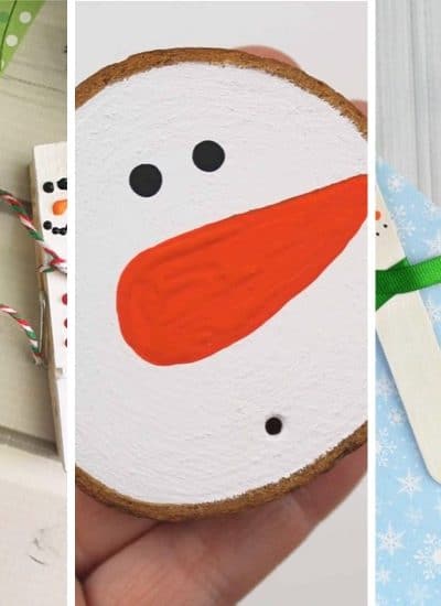 kid things to make with snowman theme