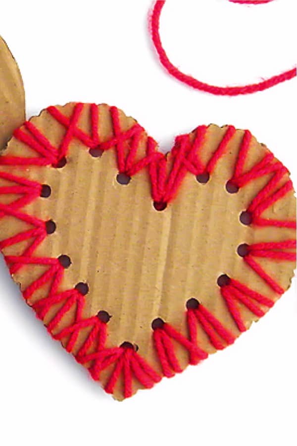 cheap valentines day craft project to make at home