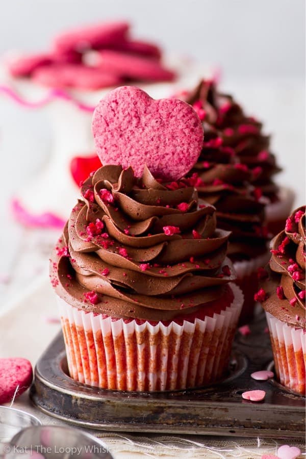 heart shape theme cupcake recipe