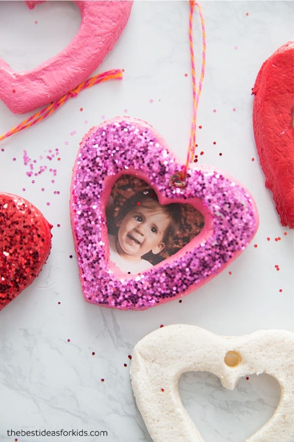 kids ornament craft for valentines day