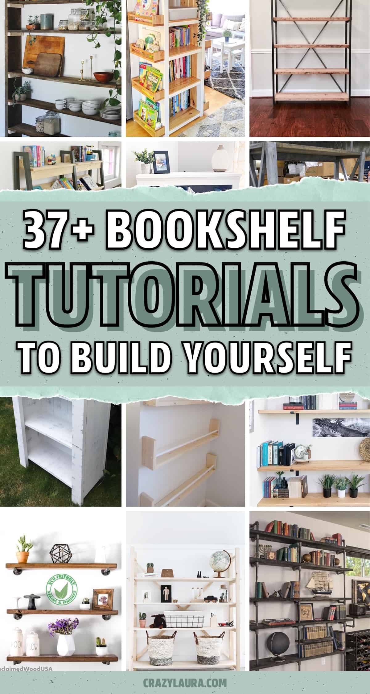 easy bookshelf to make yourself