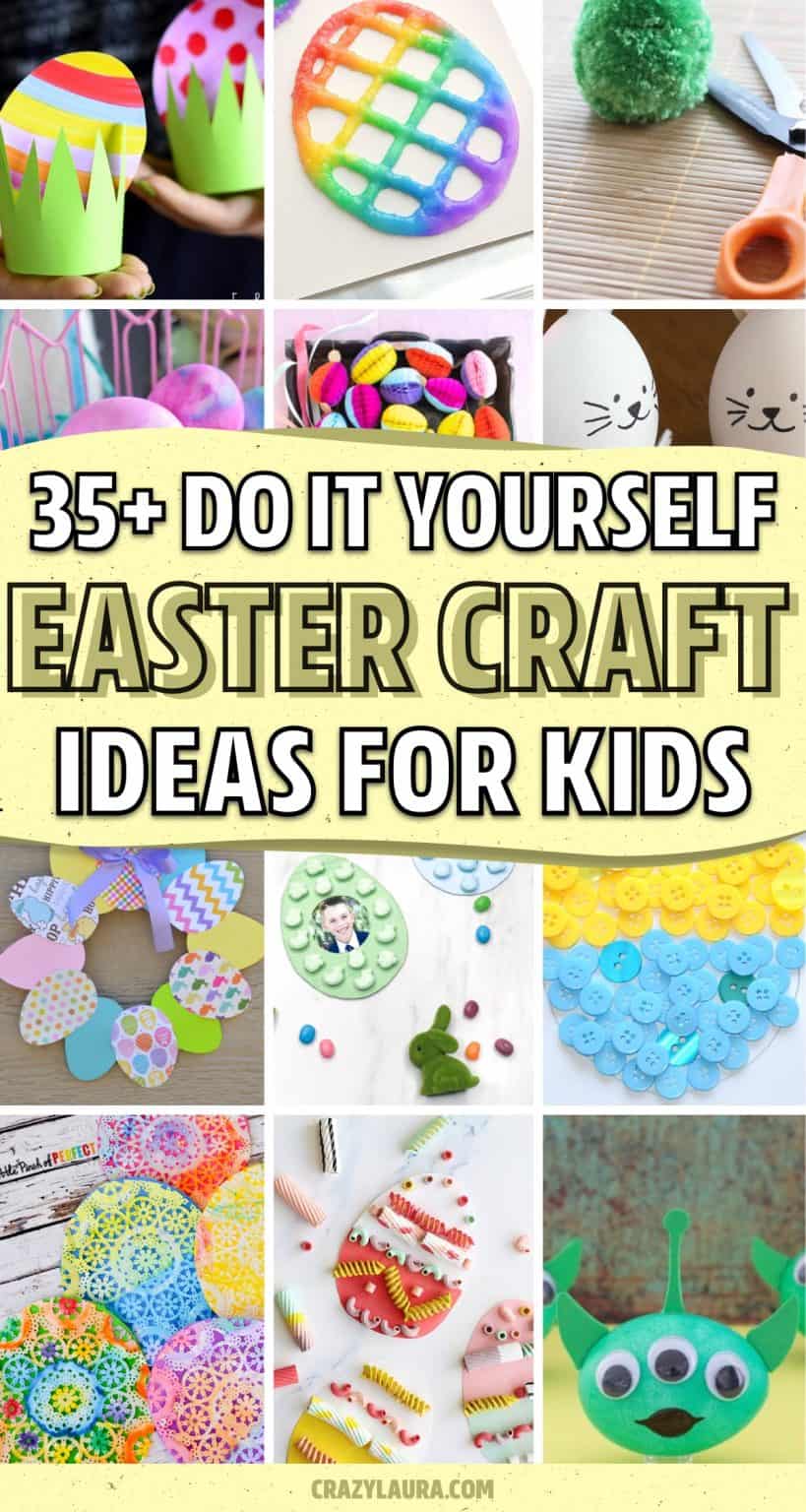 35+ Super Creative Easter Egg Crafts for Kids In