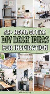 32+ Best DIY Desk Plans & Build Tutorials For