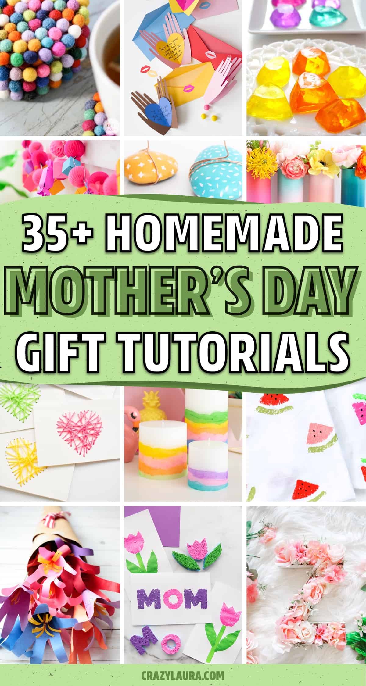 thoughtful crafts for mothers day gifts