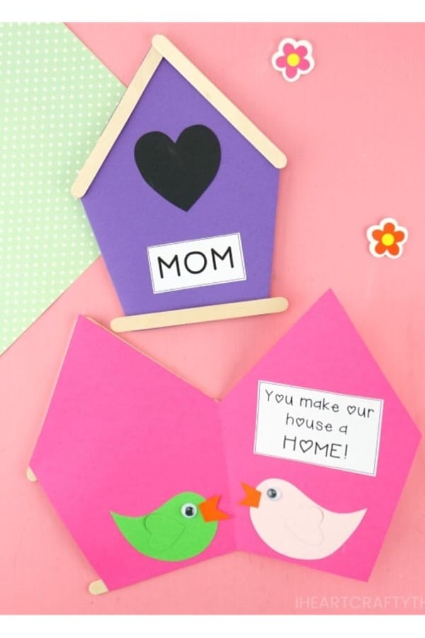 mothers day homemade card