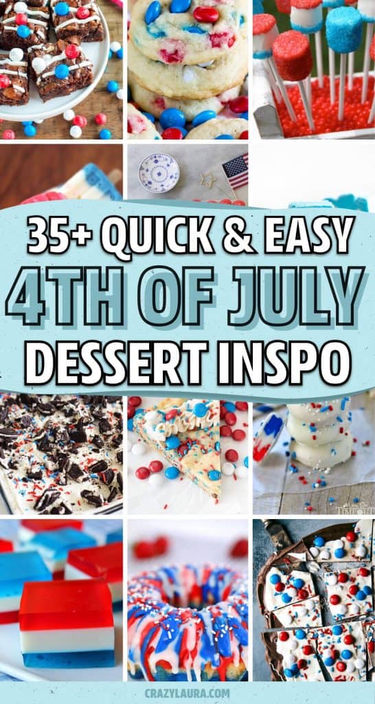 35+ Best 4th Of July Desserts & Recipe Ideas For