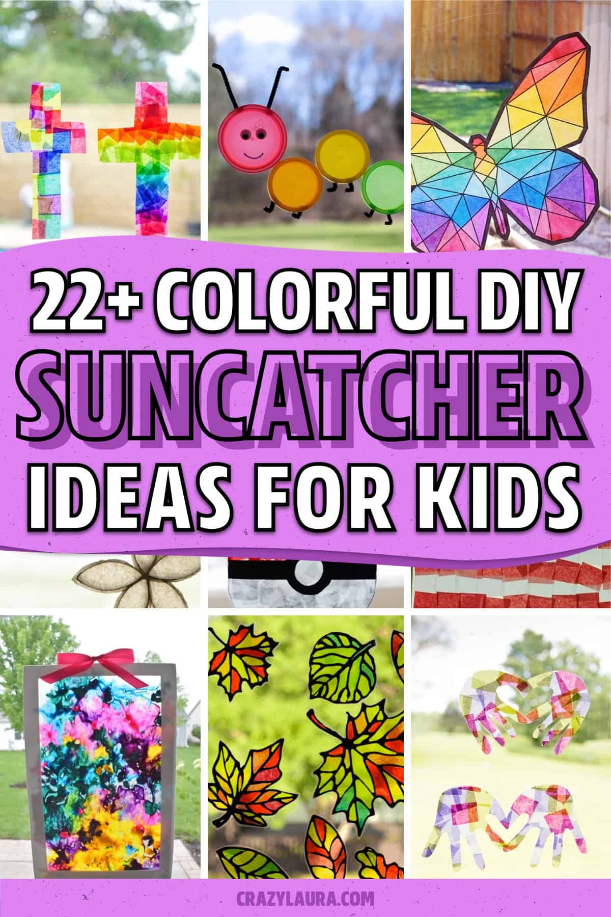 easy to make suncatcher crafts
