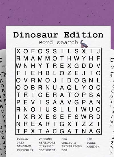 kids dinosaur activity sheets