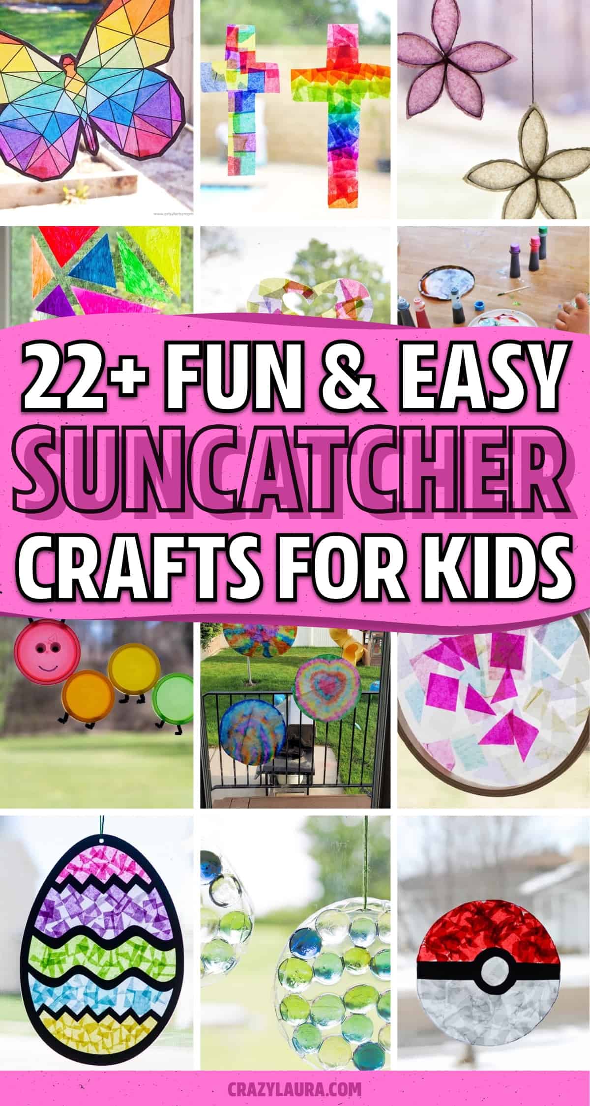 do it yourself suncatcher crafts