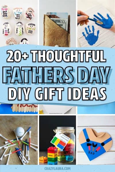 20+ Thoughtful DIY Fathers Day Crafts & Card Ideas - Crazy Laura