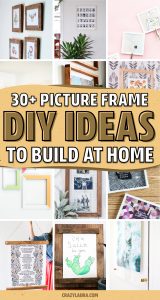 34+ Best Diy Picture Frames & Display Ideas For Inspo - Crazy Laura