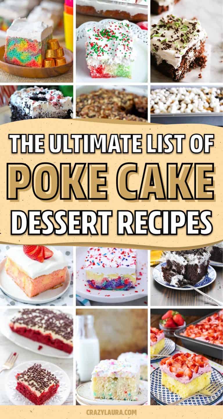 32+ Easy Poke Cake Recipes In Under An Hour - Crazy Laura