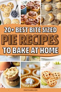 20+ Best Mini Pie Recipes & Bite Sized Muffin Tin Desserts - Crazy Laura