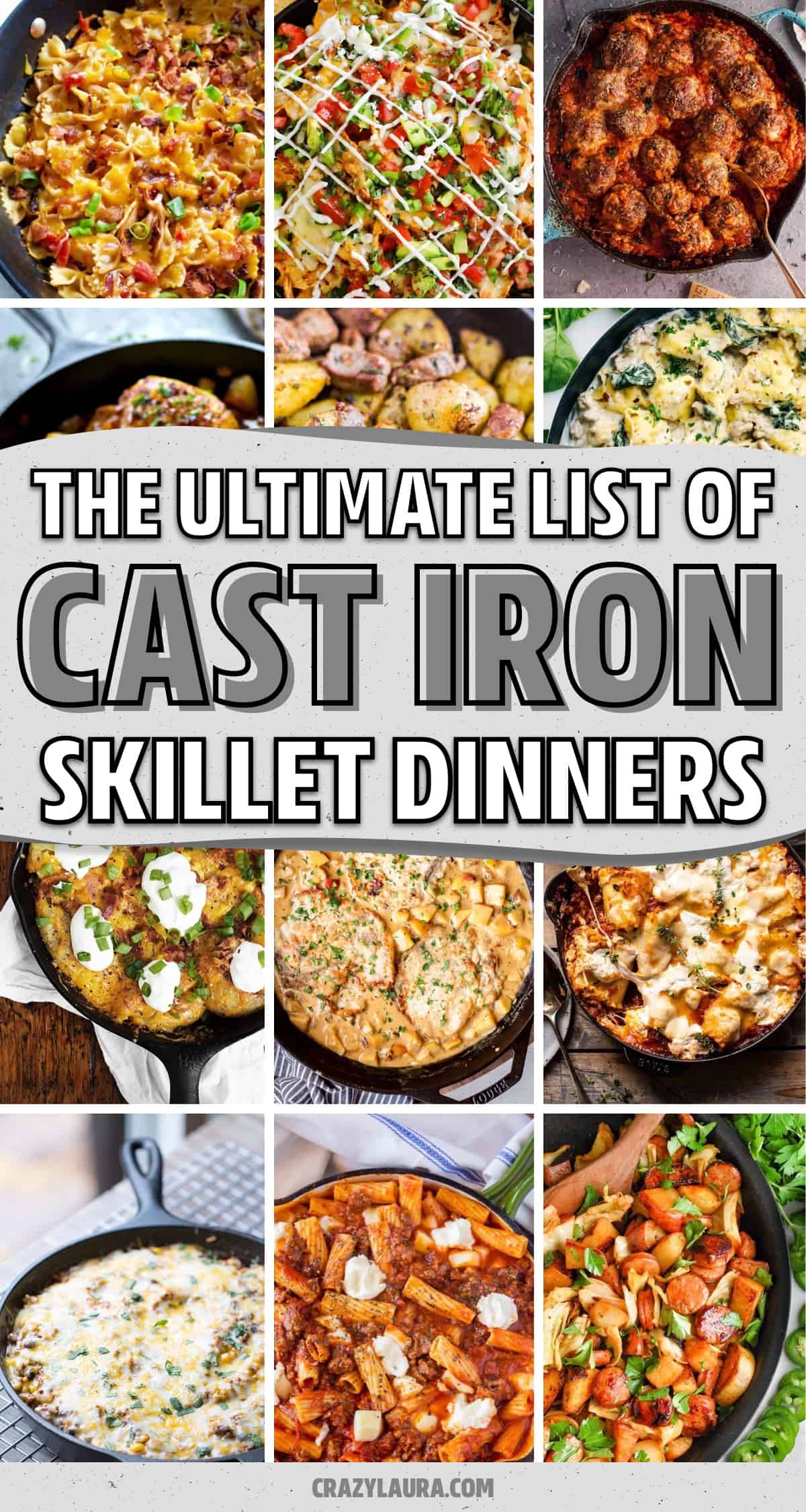 simple to make cast iron skillet meals